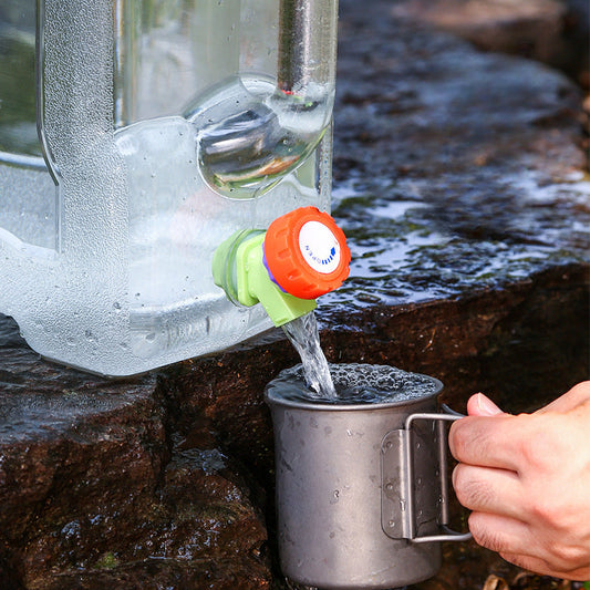 Multi-Purpose Outdoor Water Dispenser with Built-In Faucet - Clean, Convenient & Long-Lasting for Camping, Household & Beyond