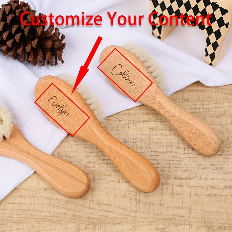 Personalized hair brush with engraving - the perfect keepsake gift for Mom.