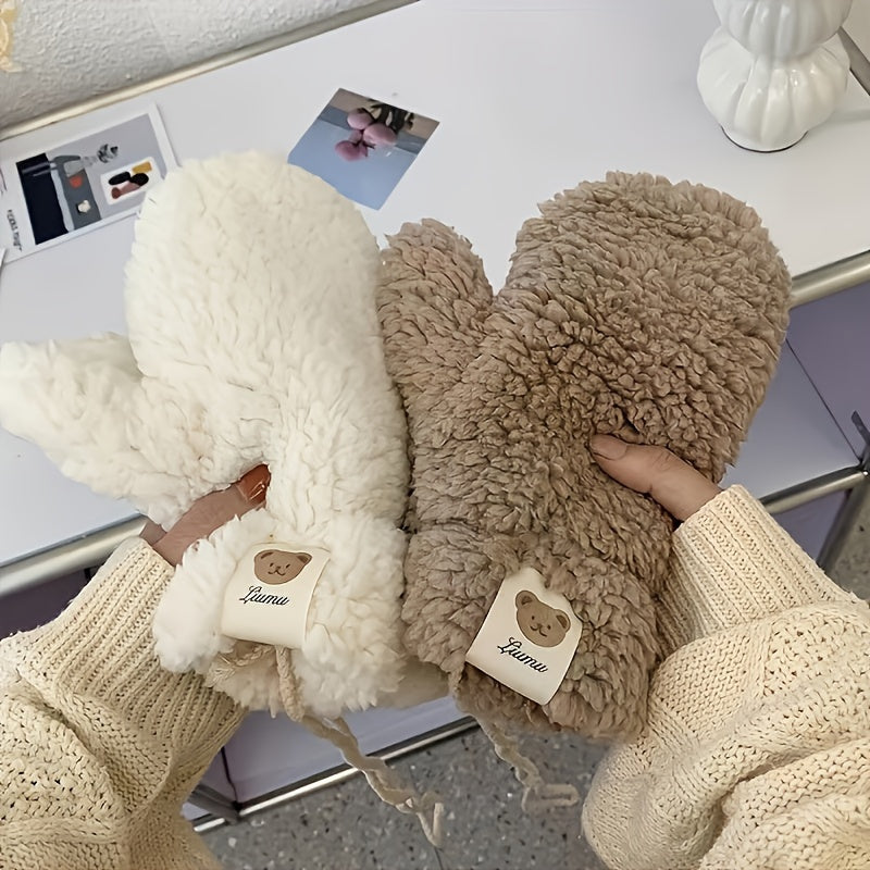 Stay cozy this winter with our adorable Animal Pattern Cashmere Mittens. Made from 100% cashmere, these gloves are not only warm and elastic but also hand washable for easy maintenance. Featuring a cute animal design, these plush mittens come in 3 colors