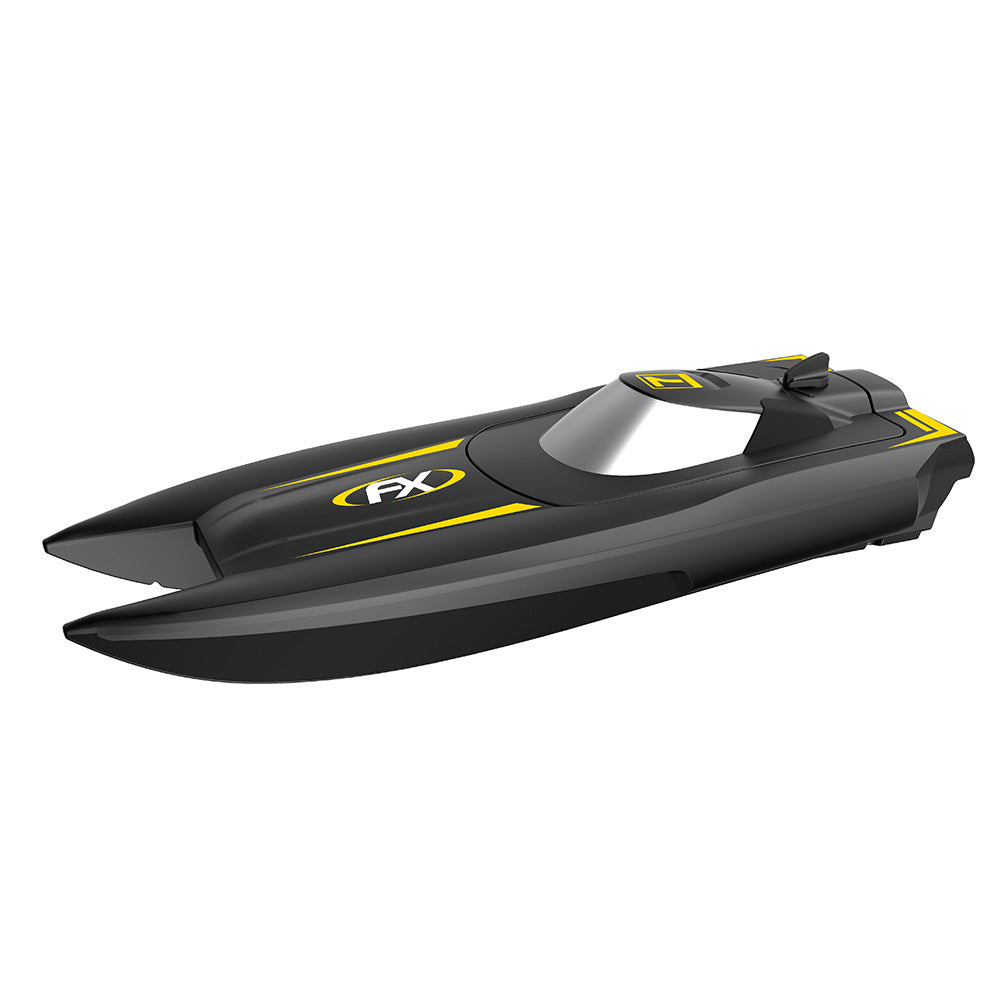 TKKJ High-Speed RC Boat, 2.4GHz, 6.21mph, Rechargeable Battery, Low Power Alarm, Durable ABS Material, Includes Remote & USB Charging Cable, Ideal for Pools or Lakes, Perfect Gift for Kids