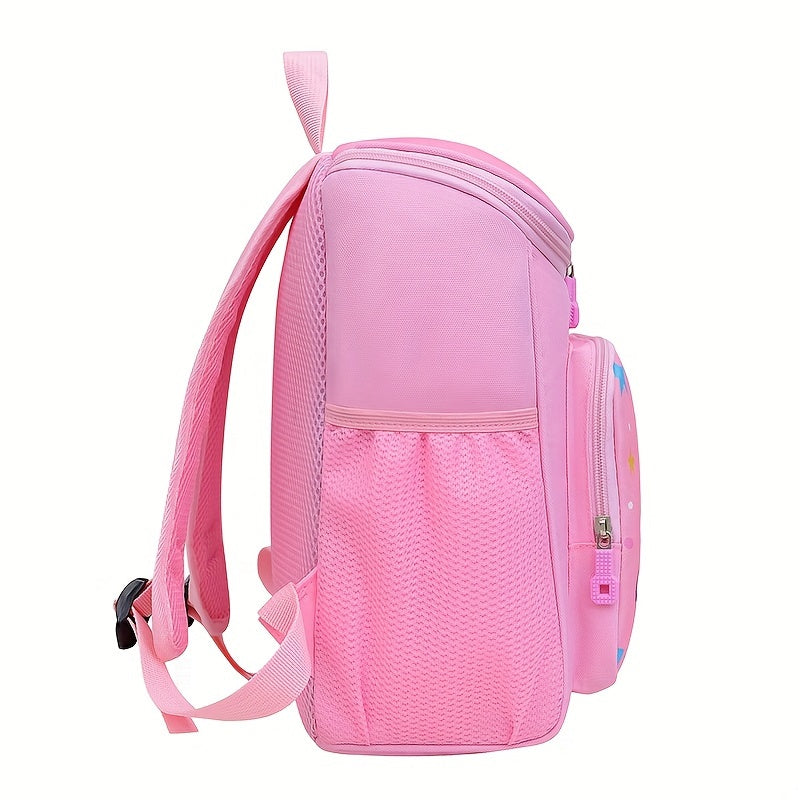 Cute, Waterproof Backpack for Ages 3-6 with Adjustable Straps, Ideal for Kids