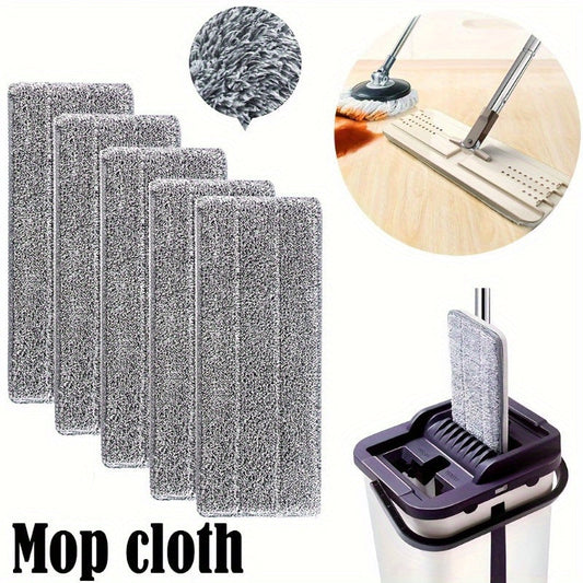 4 ta Super Absorbent Microfiber Mop Pad to'plami - tekis yuzalarda foydalanish uchun uzoq muddatli, yuvilishi mumkin va mustahkam. Oson tozalash, nam va quruq sharoitlar uchun mos.