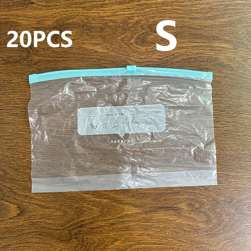 Thickened Vacuum Bag with Zipper Seal for Household Food Storage in the Refrigerator