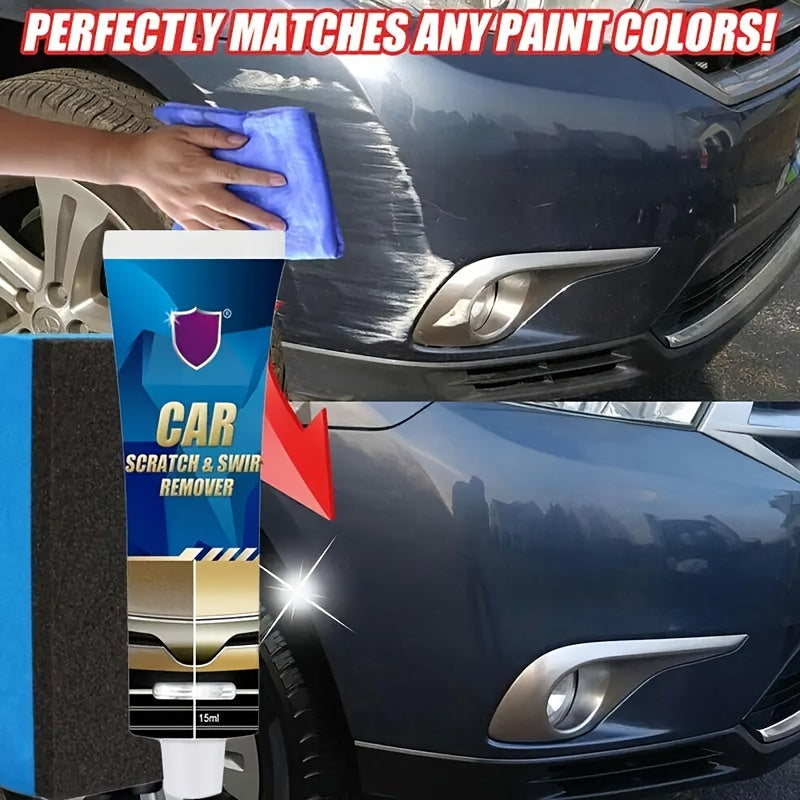 Remove scratches with this kit and make your car's paint surfaces shine again.