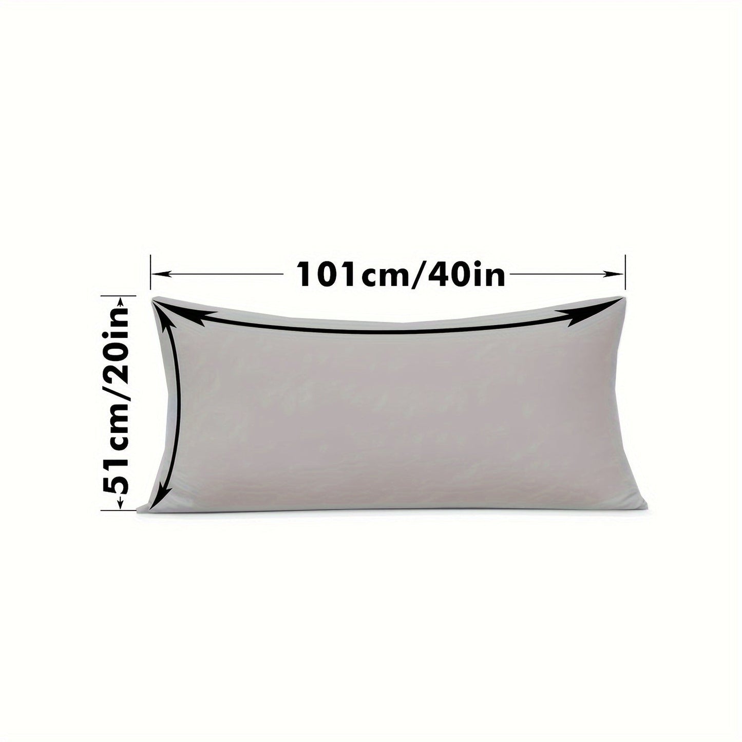 Water-resistant Grey Universal Pillow Protector Cover made from durable, stain-resistant 100% polyester fabric. Machine washable and suitable for home, hotel, or dorm use. Weighing 105gsm.