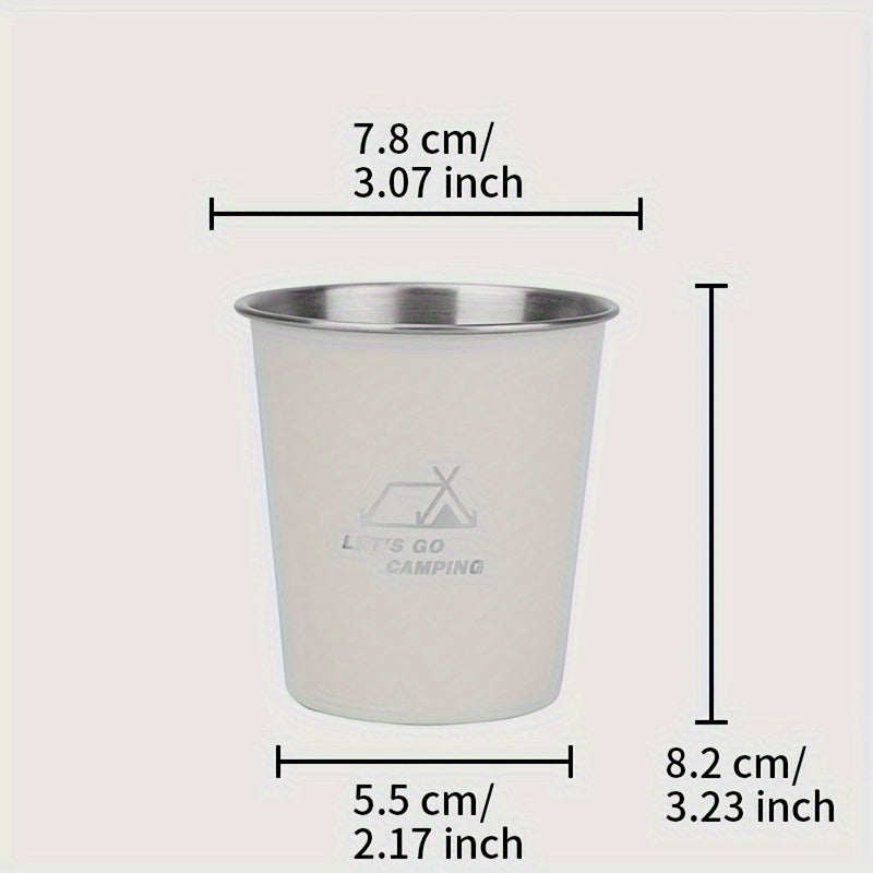 Durable stainless steel cup with non-stick coating - unbreakable, BPA-free, perfect for home, office, and travel - great birthday gift.