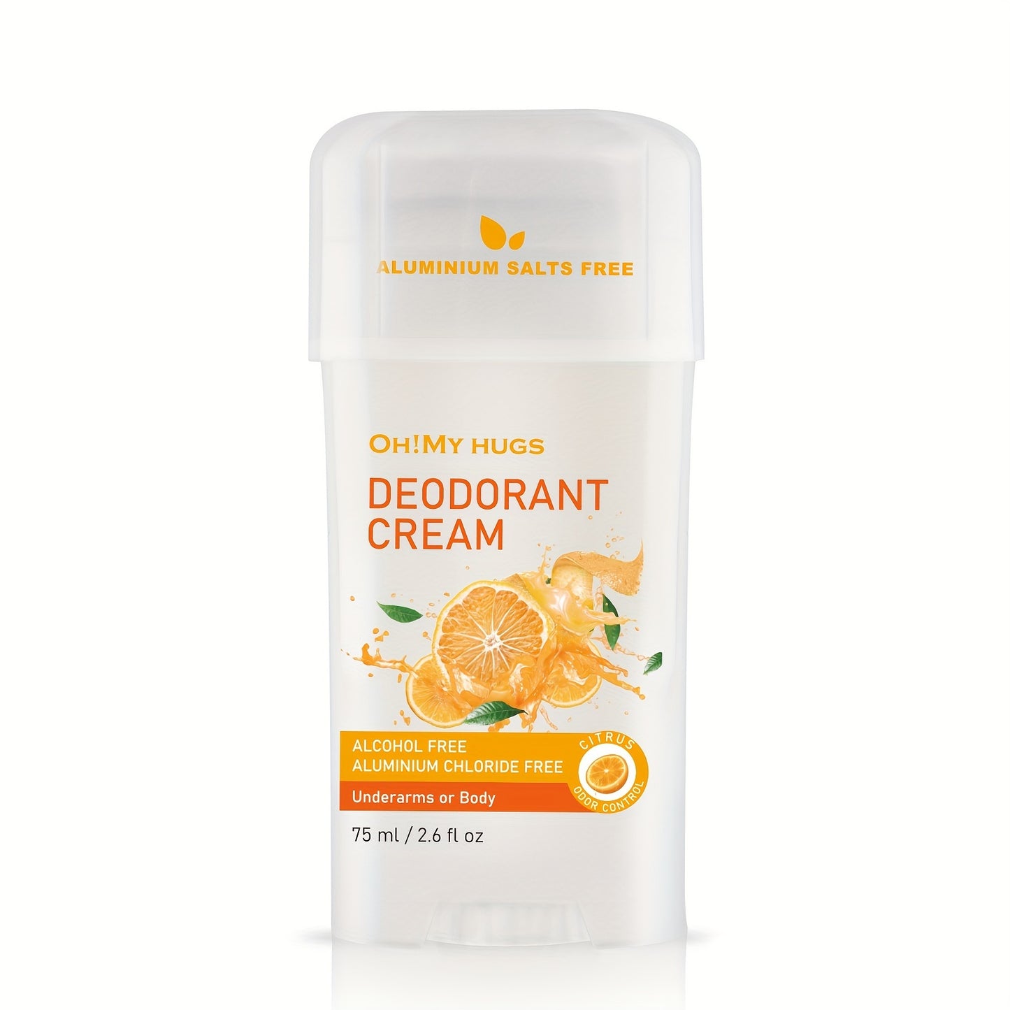 5 scents, 48-hour long-lasting deodorant cream, moisturizing, unisex balm, winter gift, 1.7oz