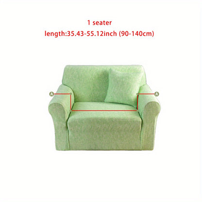 Sofa cover with elastic spandex for lounge chair, available in various sizes.