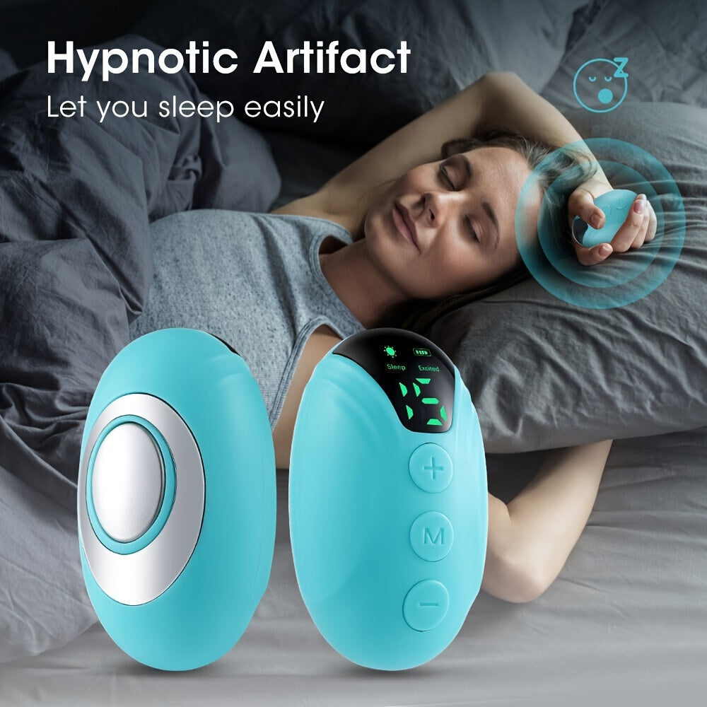 Portable Handheld Sleep Monitor with Unscented Massage Device - USB Rechargeable, Perfect Gift Idea