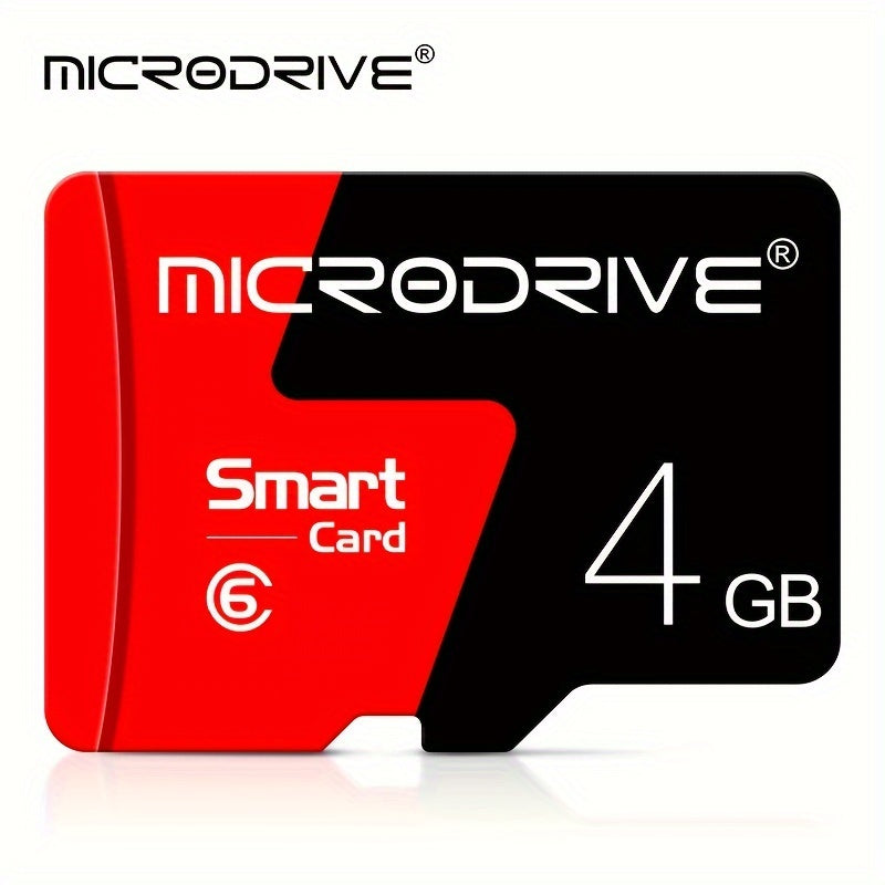 Microdrive offers high-speed TF SD memory cards in sizes ranging from 4GB to 256GB, with a 4K HD USB card reader adapter included.