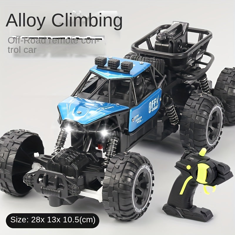 1:14 Scale 2.4G RC Off-Road Remote Control Car with LED Headlights & Rechargeable Battery - Ideal Gift for Valentine's Day or Thanksgiving. Suitable for Youngsters and Adults. Bold