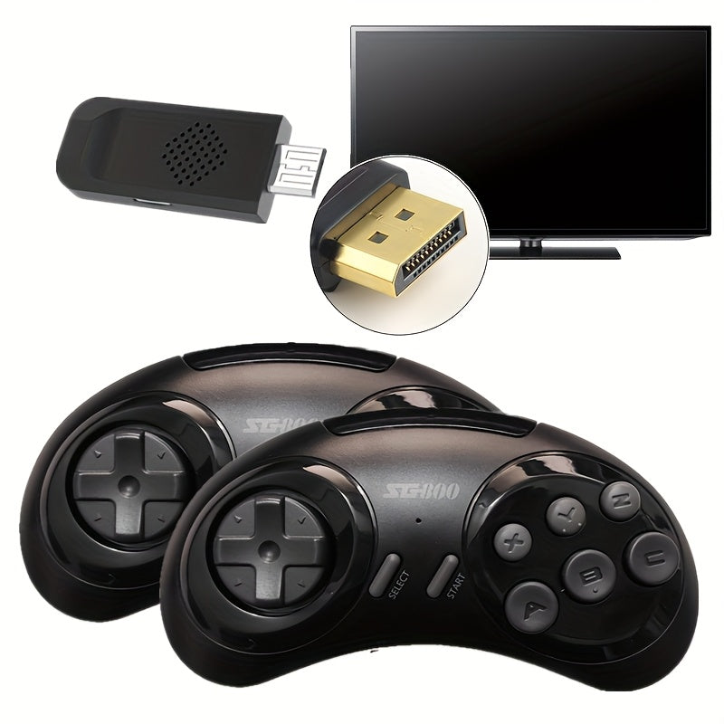 Retro Stick 3.1 Wireless Controller for TV with Plug and Play USB, ABS Material, No Battery, Easy Setup, and 2.4G/3G/4G/5G Connectivity.