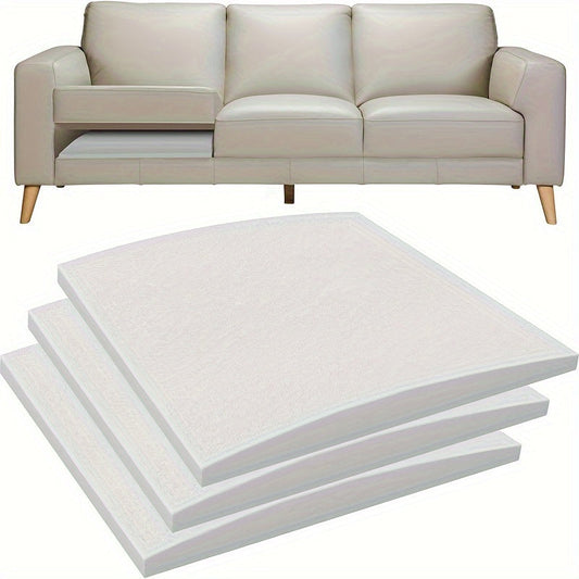 Support your sagging couches and recliners with this High-Density Foam Sofa Support Pad measuring 50.8cm x 50.8cm. Color: White. No power needed. Perfect for repairing and restoring comfort to your furniture.