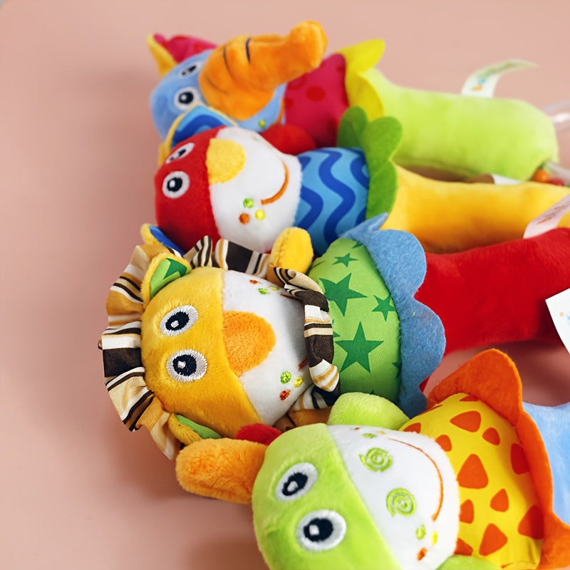 Babies Love the Handheld Shaking Bell Plush Toy, a Must-Have Item!