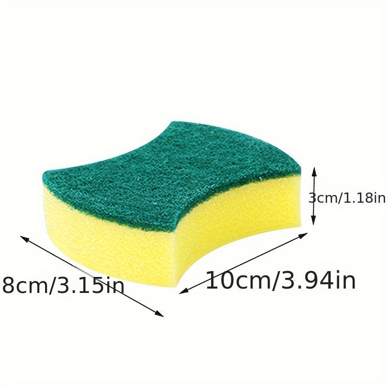 Get your hands on a pack of 50/100/200 Multifunctional Cleaning Sponges. These double-sided scouring pads are perfect for household cleaning, dishwashing, and more. Made with premium materials, these durable non-scratch sponges are super absorbent and