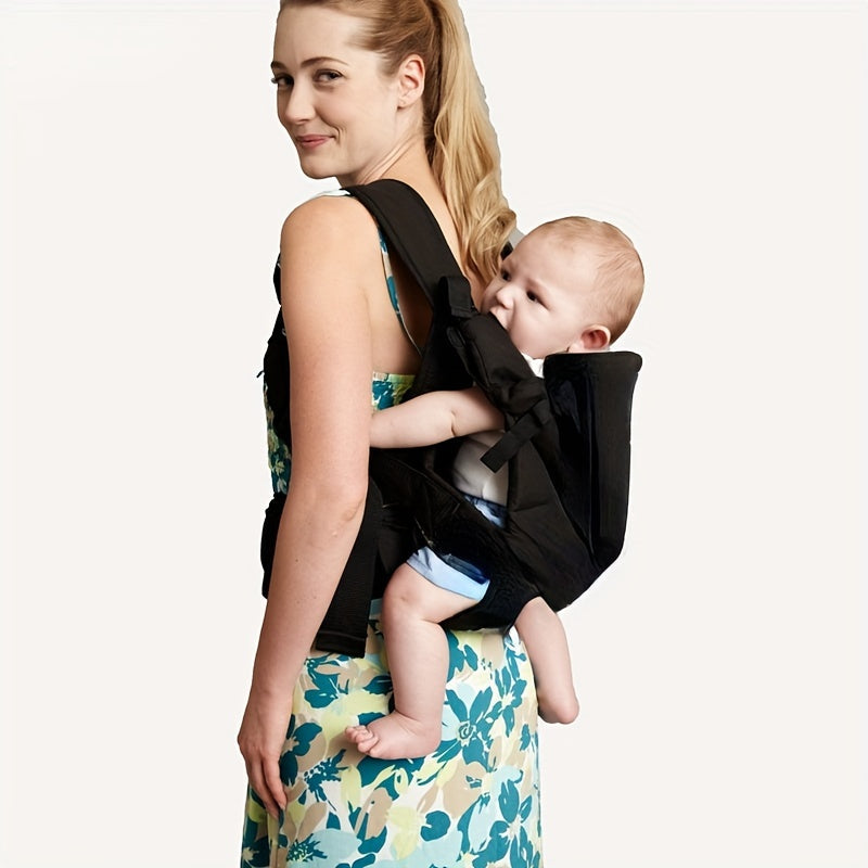 Ergonomic Youngsters Wrap Carrier for Front and Back Carrying with Multi-functional Straps