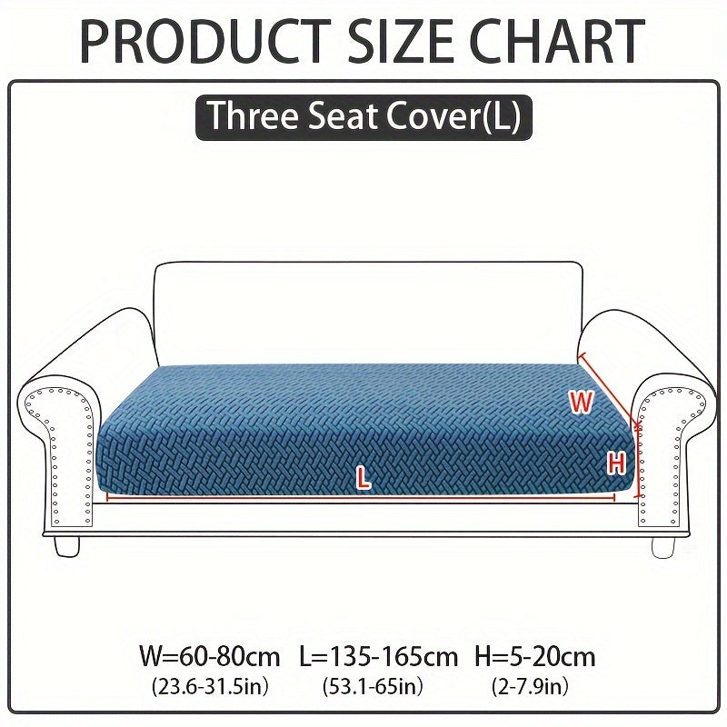 Pet-friendly sofa cover made of non-slip, stain-resistant polar fleece. Machine washable, suitable for all seasons.