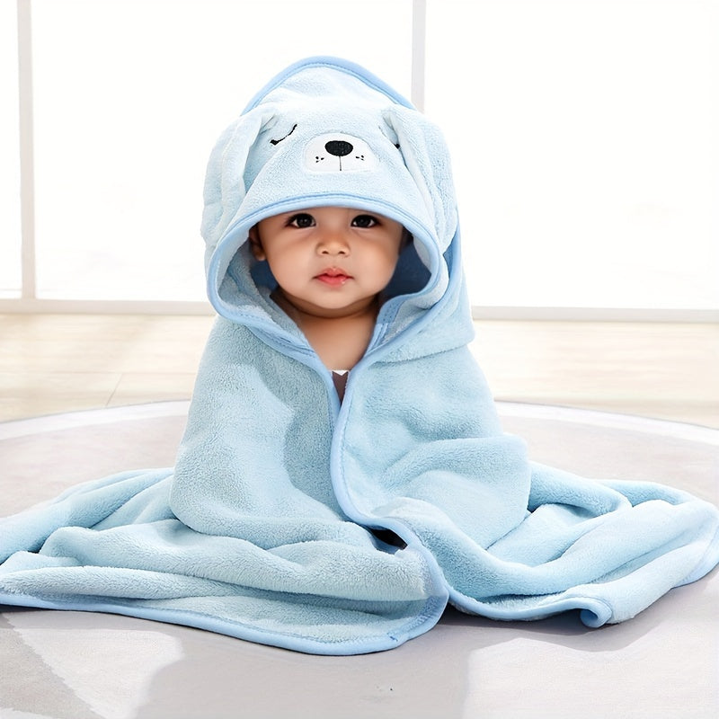 Super plush and absorbent baby bath towel and robe - a wonderful gift for your precious little one for Christmas, Halloween, or Thanksgiving!