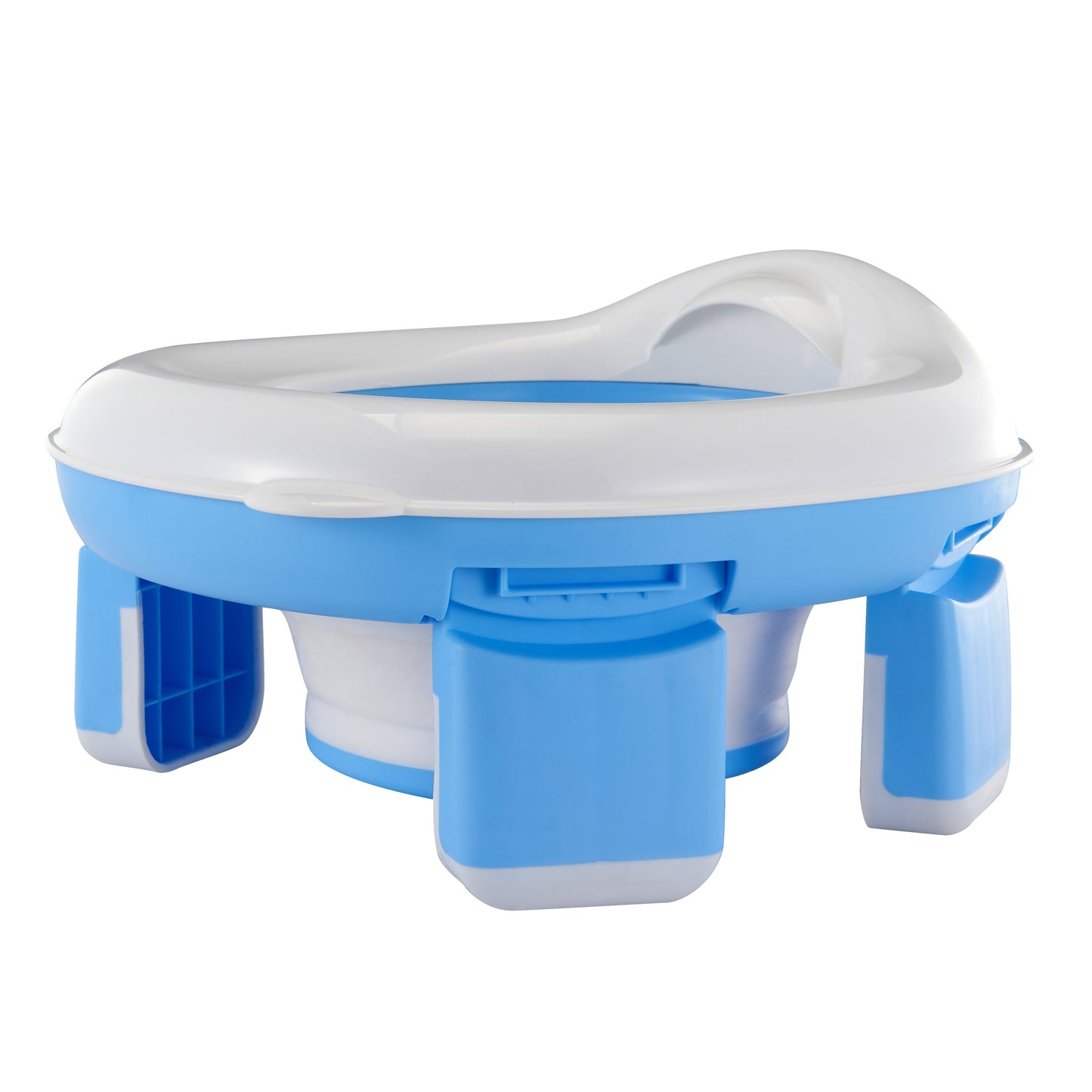 Travel-friendly potty for kids - collapsible and spill-proof portable toilet perfect for on-the-go emergencies in the car. Suitable for toddlers and young children.