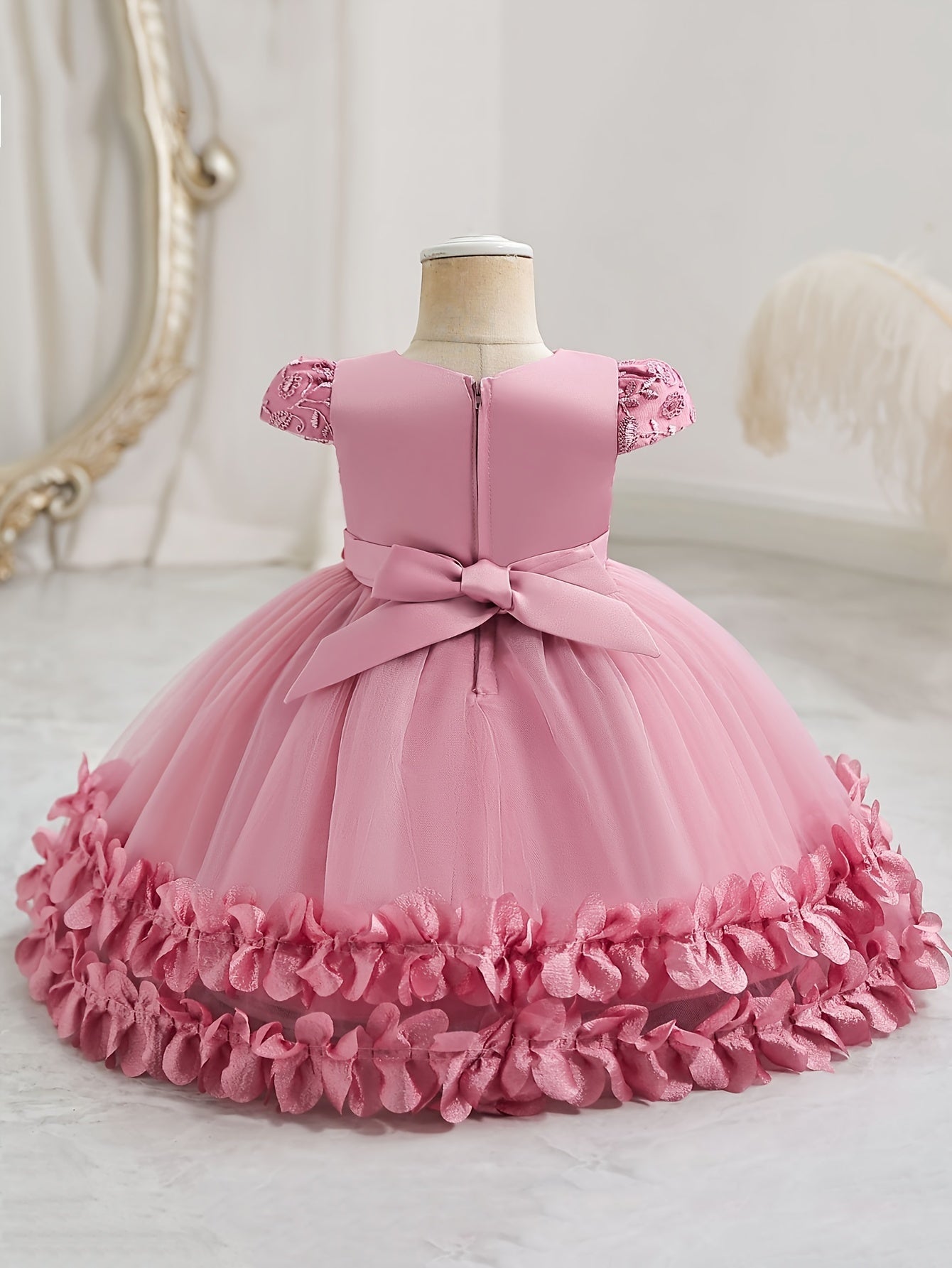 Adorable lace princess dress perfect for special occasions and birthdays