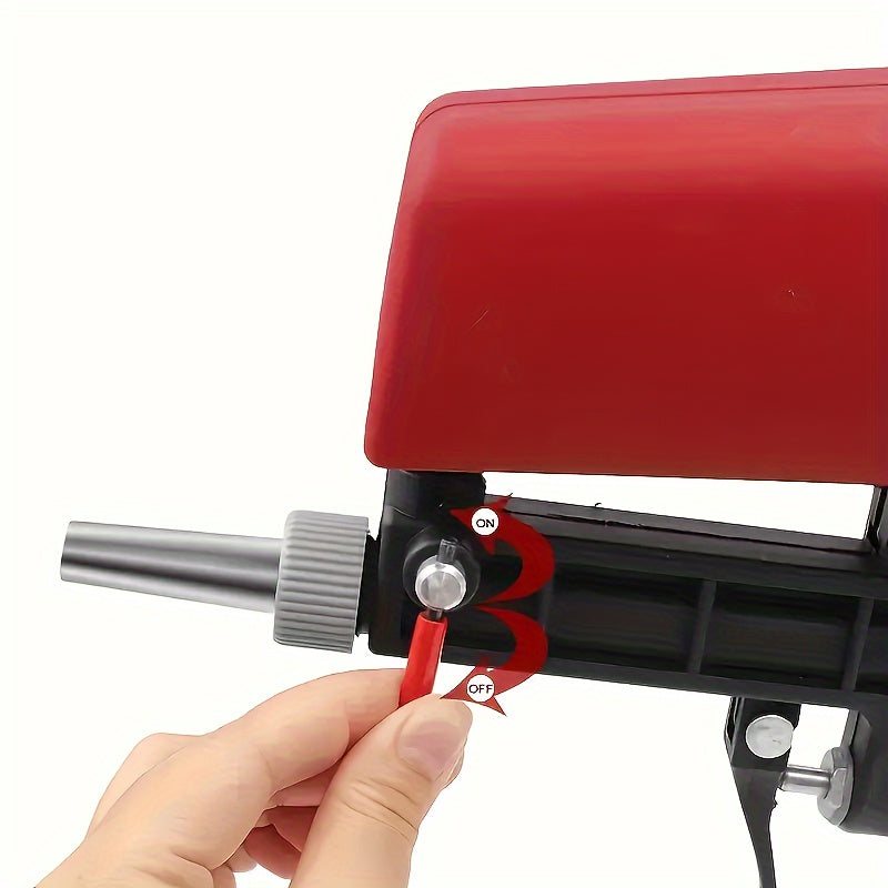 Portable 90psi Gravity-Fed Sandblasting Gun - Ideal for RVs & Accessories for Rust Removal & Detailing.