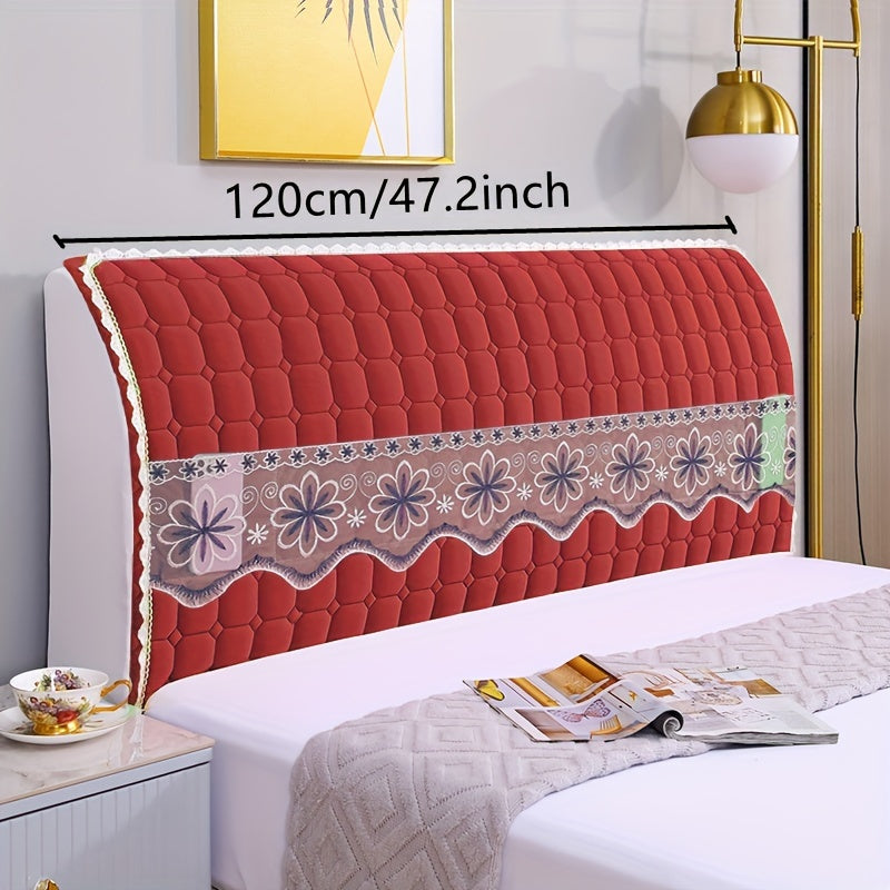 Protect your bed with this super soft quilted headboard cover, in a luxury solid color, to keep it free from dust and stains.