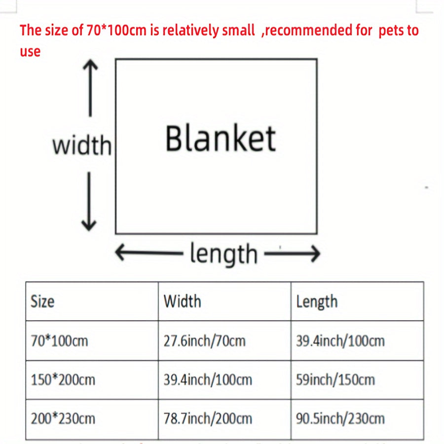 Contemporary Style Flannel Fleece Blanket - This versatile blanket is made of 100% polyester with a knit fabric design, providing lightweight warmth all year round. With a weight of 140-160g, it is perfect for use on the sofa, bed or in the car. Ideal