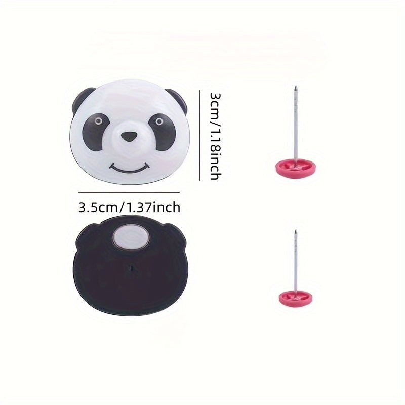 Set of 8 Panda Quilt Retainer Clips - Secure Anti-slip Buckles for Bedding - Perfect for Sofa Cushions and Quilt Covers