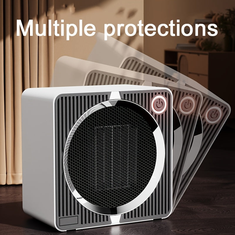 The 500W Square Space Heater offers fast, efficient heating with quiet operation. Its compact design and European standard plug make it ideal for indoor use. This heater is perfect for gifting during Christmas and Thanksgiving.