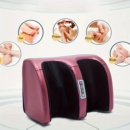 Shiatsu foot massager promotes circulation and relaxation, with heat feature. Ideal gift for both men and women on Father's Day or Mother's Day.