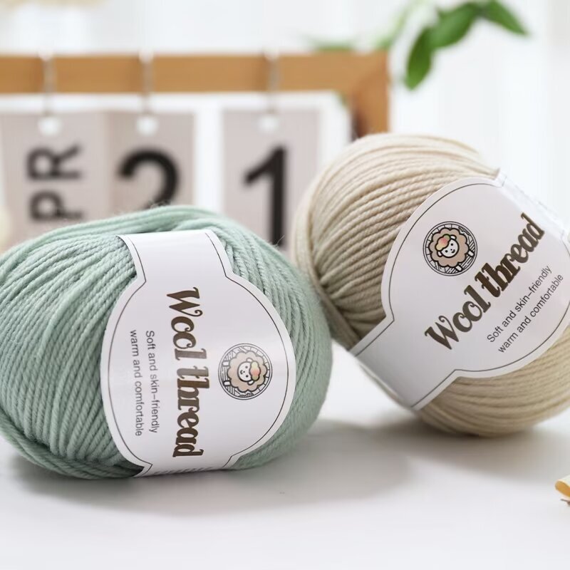 10pcs of Australian Wool Yarn [Approx. 500G/10 Balls Per Pack], Ideal for Crocheting Sweaters, Coats, Vests, Scarves, Hats, and DIY Knitwear, Soft, Warm, and Easy to Knit.