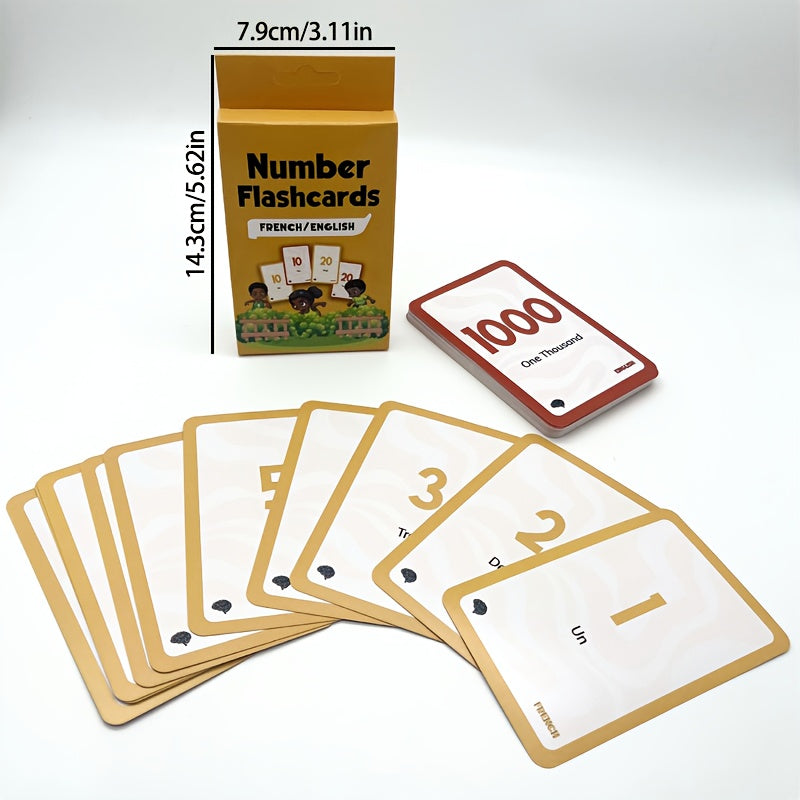 Educational cards for children teaching African languages - covering body parts, animals, numbers and multiplication, country themes, made of durable paper material.