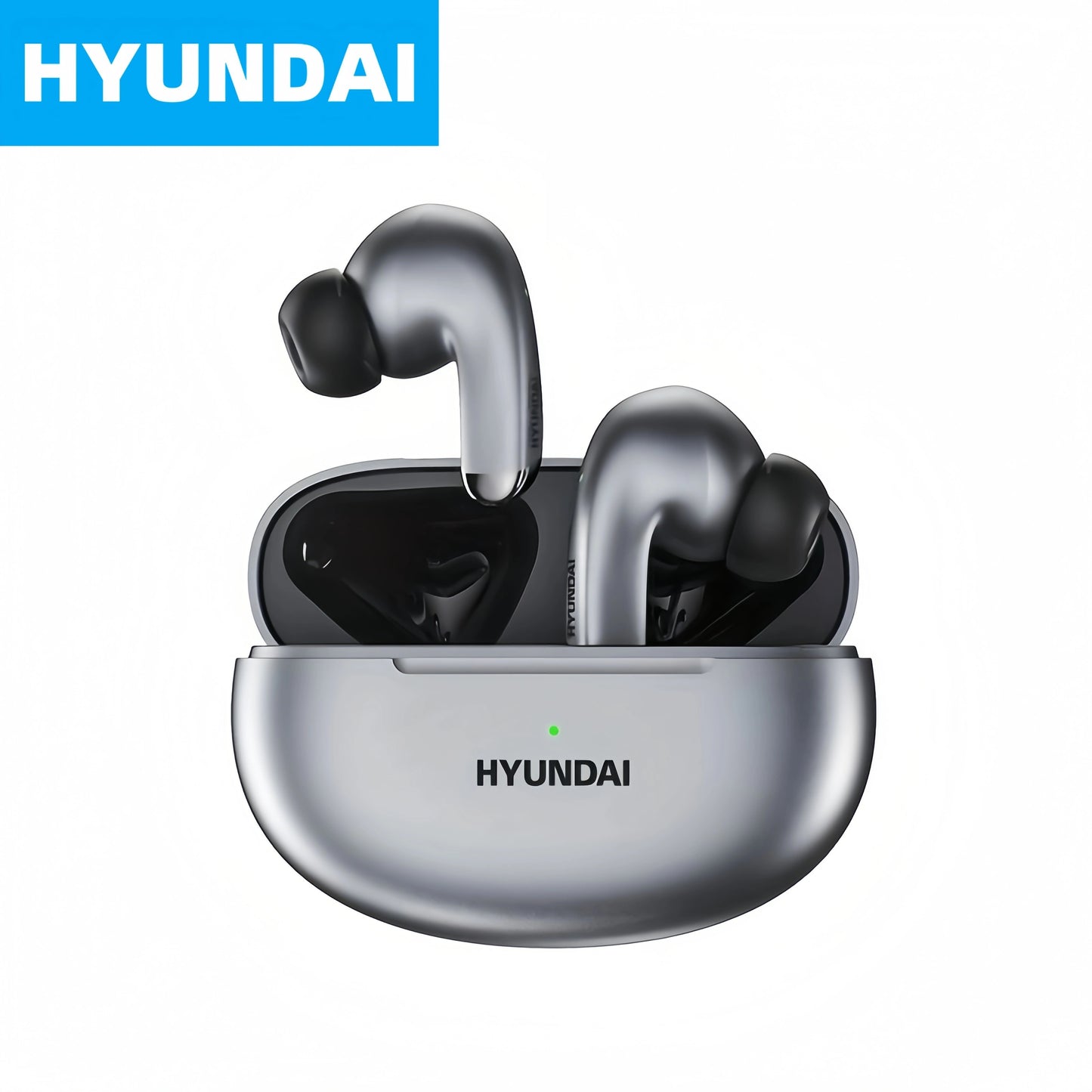 Hyundai LP12.7 cm-Ear Earphones - Surround sound with noise reduction for sports music.