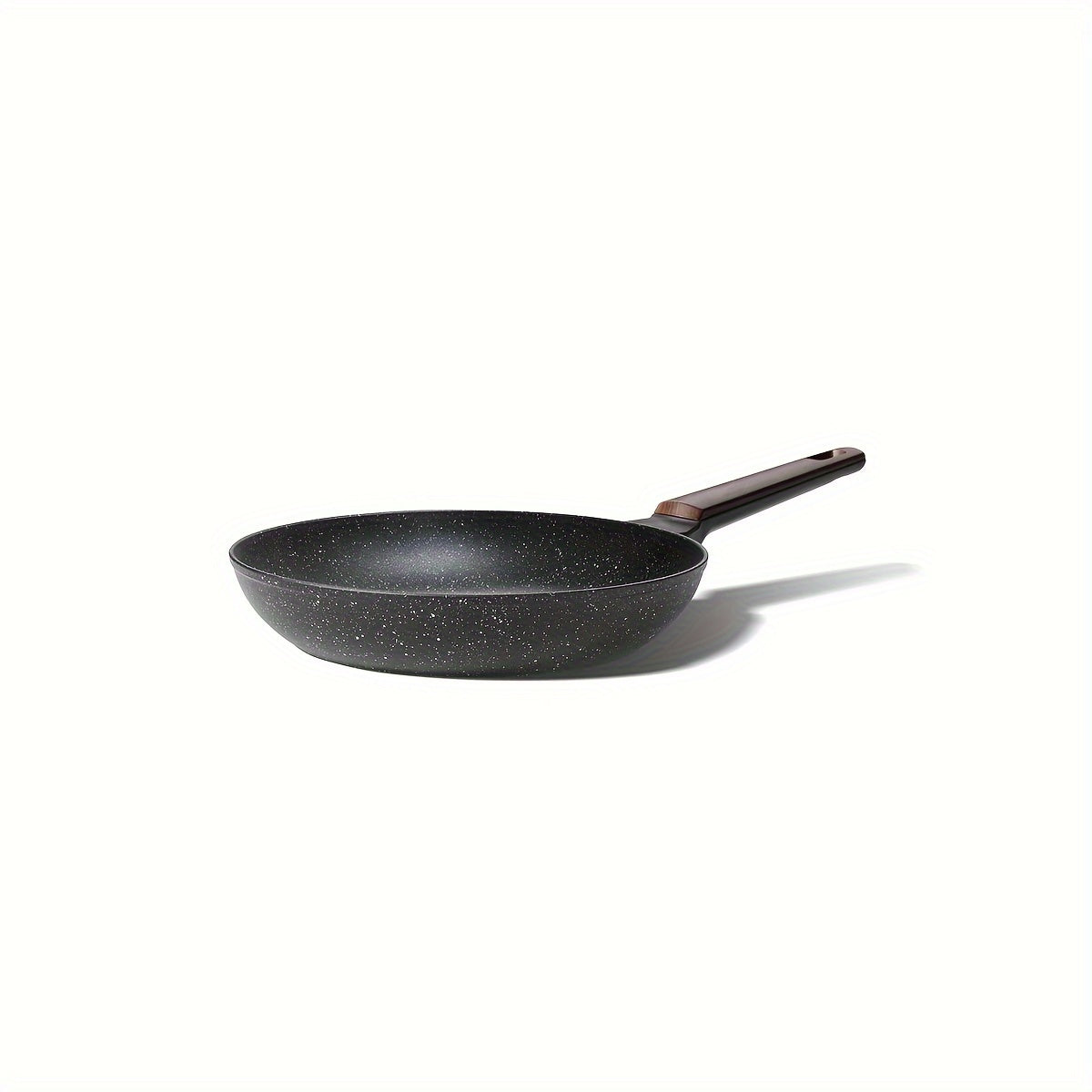 High-quality Nonstick Granite Skillet - Free of PFOA, Suitable for Induction Stovetops, Perfect for Cooking Eggs & Omelets, Easy to Clean in Dishwasher, Features a Silicone Handle - Comes in Various Sizes (20.32cm/22.1cm/24.13cm/25.4cm/27.94cm)