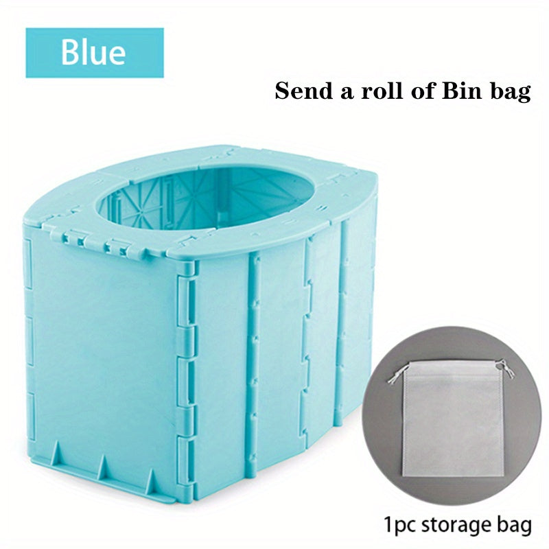 Foldable and Portable Kids Toilet - Emergency Potty Seat for Boys and Girls, Perfect for Travel and Potty Training. Ideal Gift for Christmas, Halloween, and Thanksgiving Day!