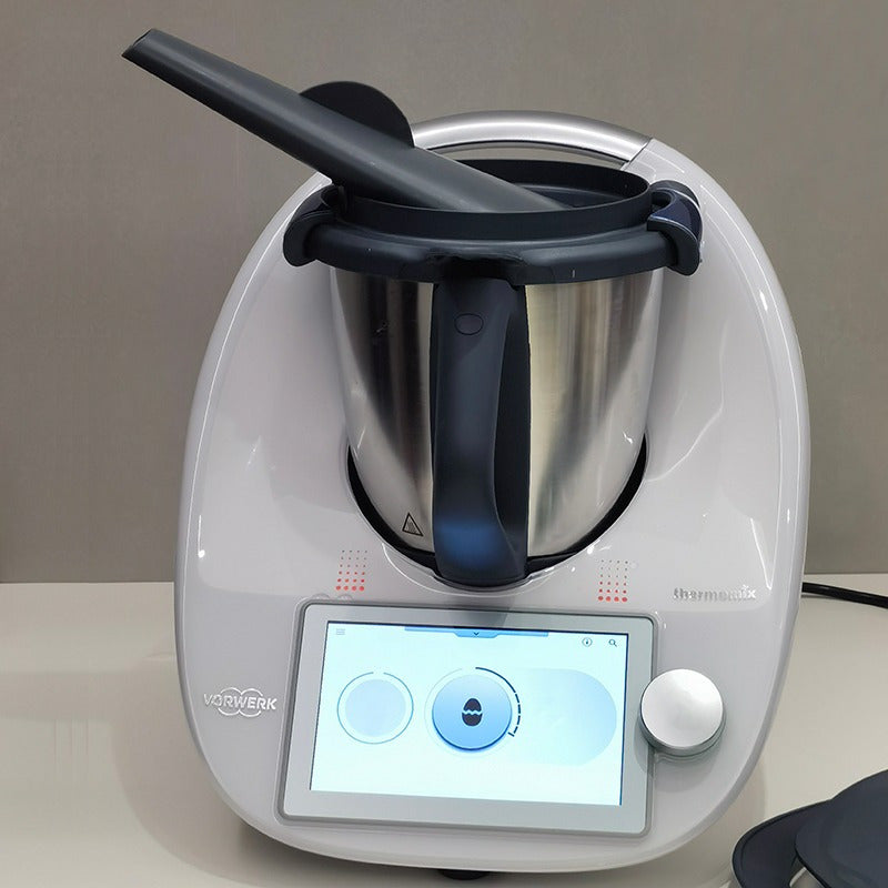 Thermomix Steam Diverter Accessory - Compatible with TM5 and TM6 Models, Featuring Anti-Scalding Safety Design for Cooking and Culinary Use.