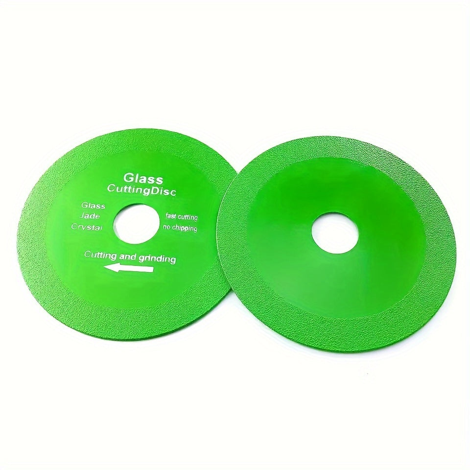 1pc 100mm Glass Cutting Disc, Diamond Marble Saw Blade for cutting ceramic tile and jade, sharp.