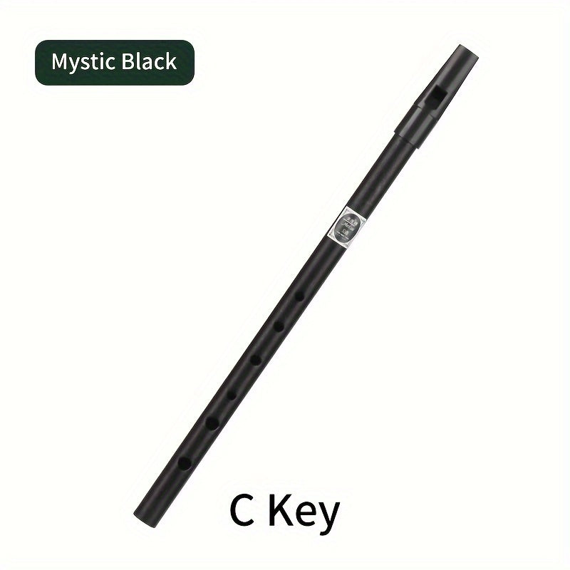 Beginner-friendly Irish whistle in C/D key made of aluminum alloy.