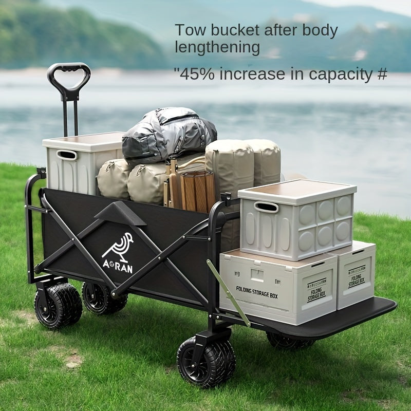 Aoran Heavy-Duty Folding Trolley for Various Activities