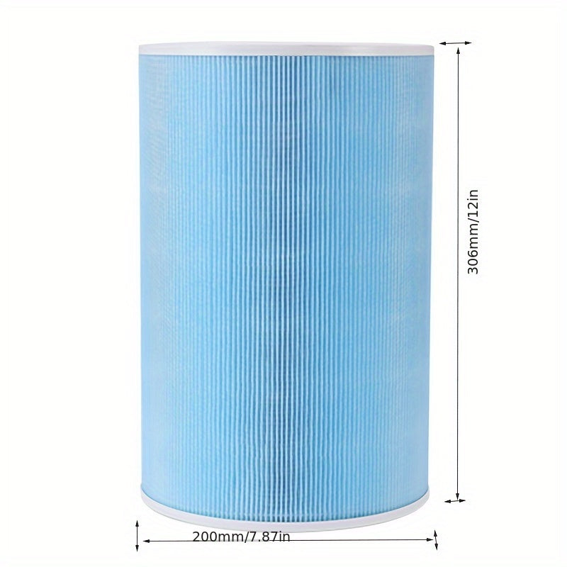 HEPA filter replacement for Xiaomi 4 Lite Mi Air Purifier, with activated carbon for high-efficiency dust cleaning.