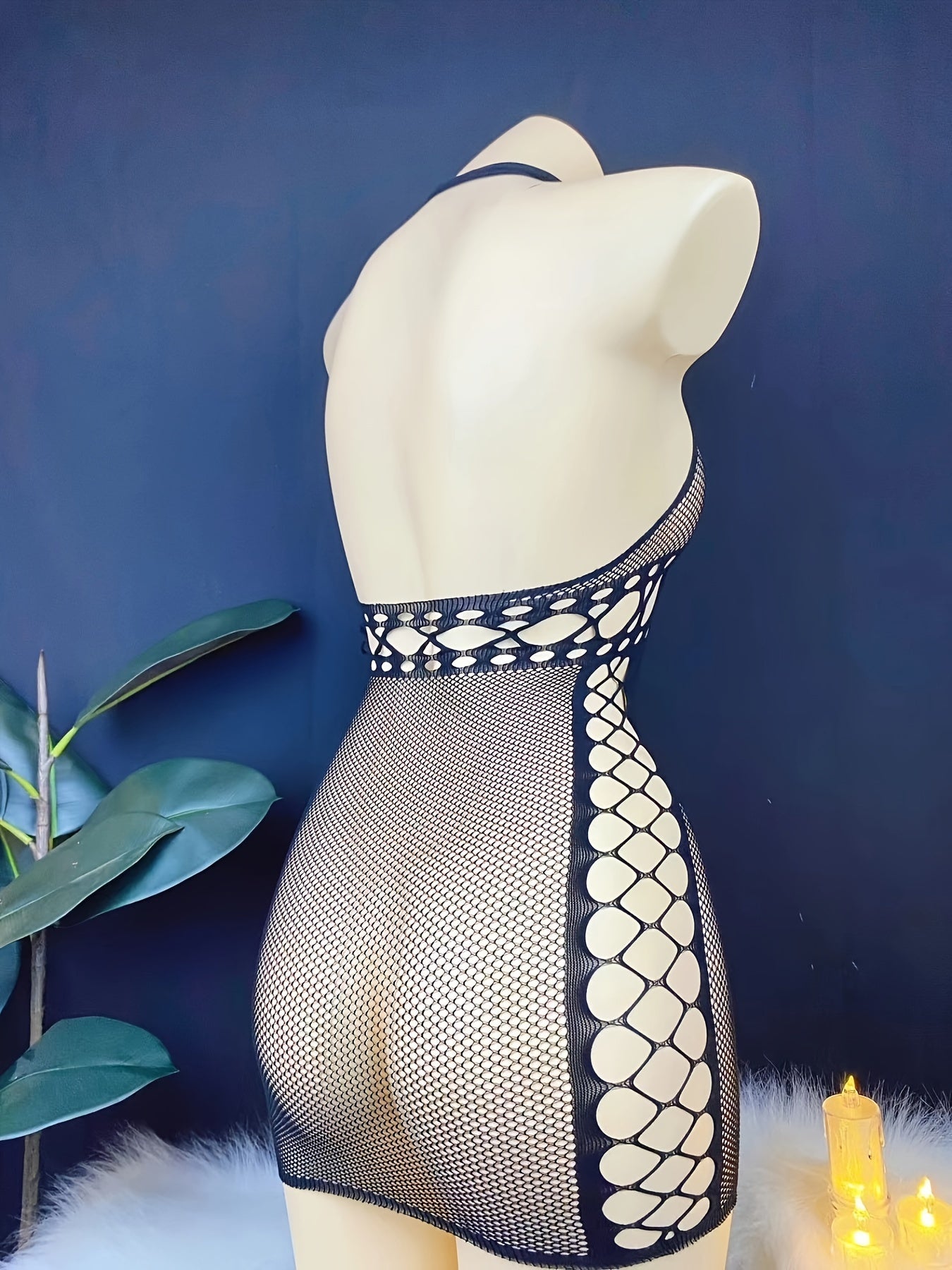 European and American style sexy hot girl bodycon dress with mesh and flashing design.