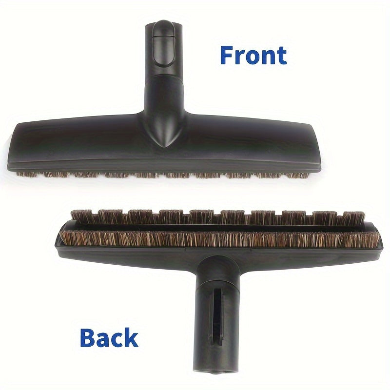 Durable plastic replacement spares for 1pc universal vacuum cleaner brush nozzle. This anti-collision smooth floor horsehair attachment is compatible with a wide range of vacuum models including S8, S6, S5, S4, S2, S1, C1, C2, C3, H1, Complete, Compact