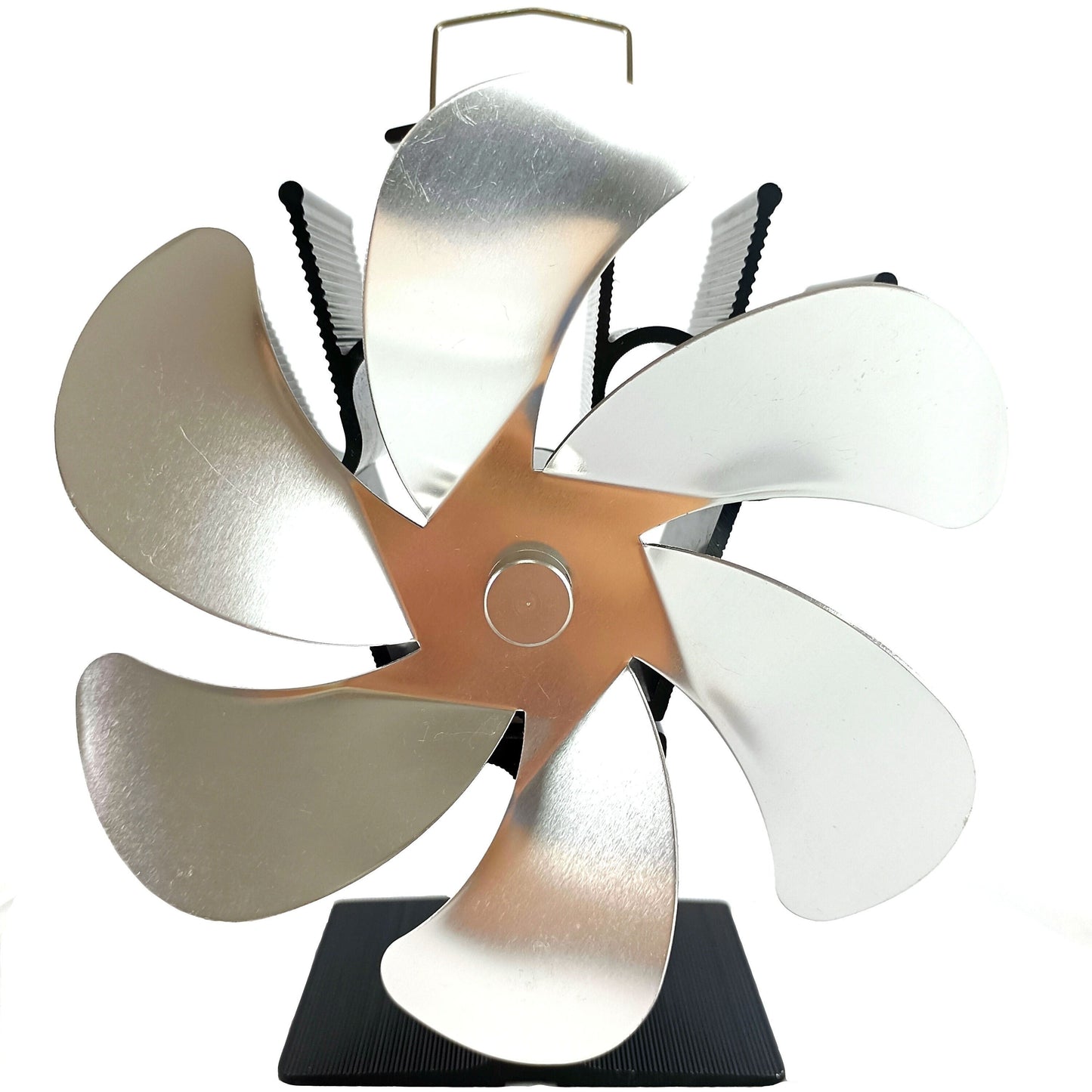 Energy efficient wall heater with a hot start feature and six 165mm large fan blades for high base airflow, no need for plugging in.