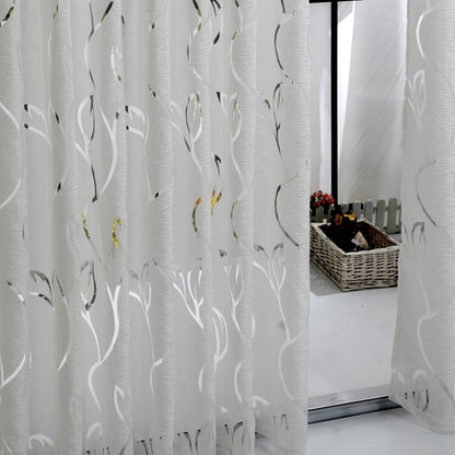 Fashionable curtain panel perfect for living rooms, bedrooms, kitchens, bathrooms, or as home and room decor.