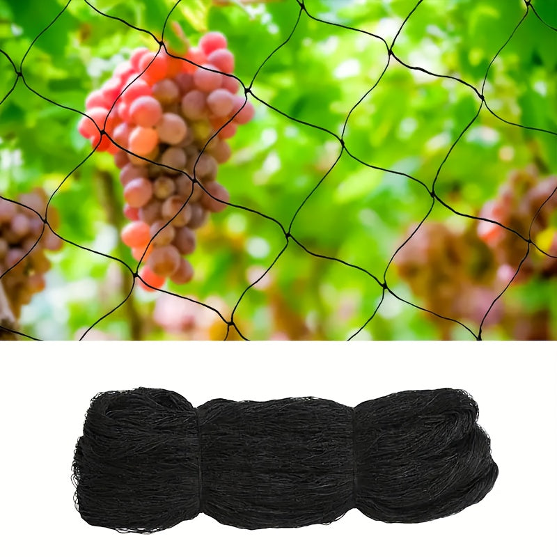 7.62x15.24m Nylon Poultry Mesh: Durable, Easy to Install & Clean, Reusable for Outdoor Protection of Plants and Deterrent for Birds, Deer, and Squirrels in Chicken Coops and Commercial