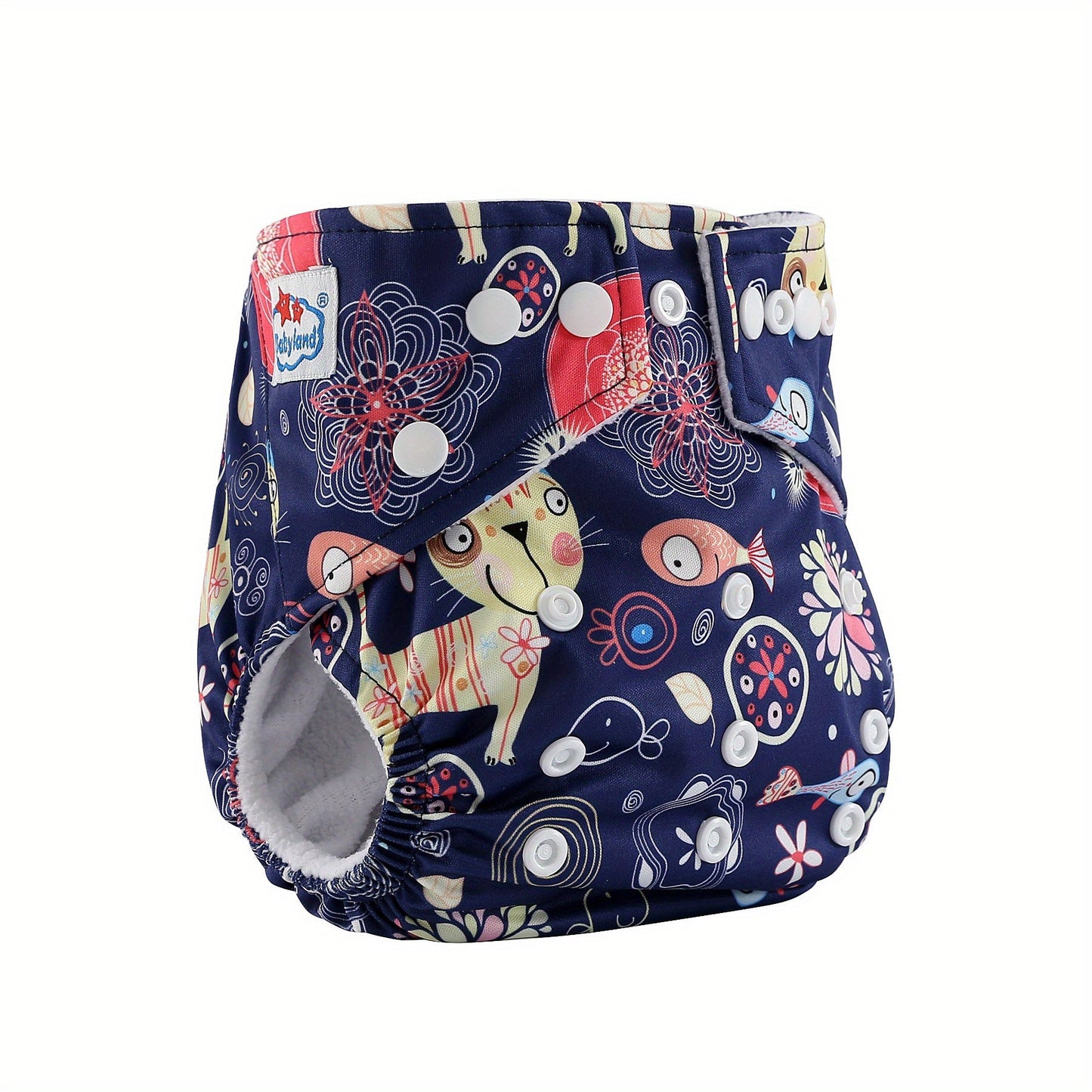 Adjustable Pocket Cloth Diapers for Baby Girls & Boys - Reusable and Waterproof