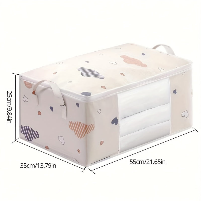 Youngsters' diaper storage bag, made from durable textile material, ideal for organizing diapers and nappies, with urine absorption capability.