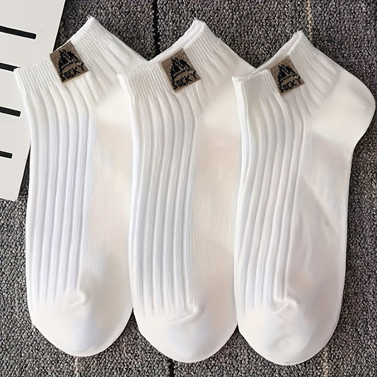 5 pairs of comfortable and breathable crew socks for women