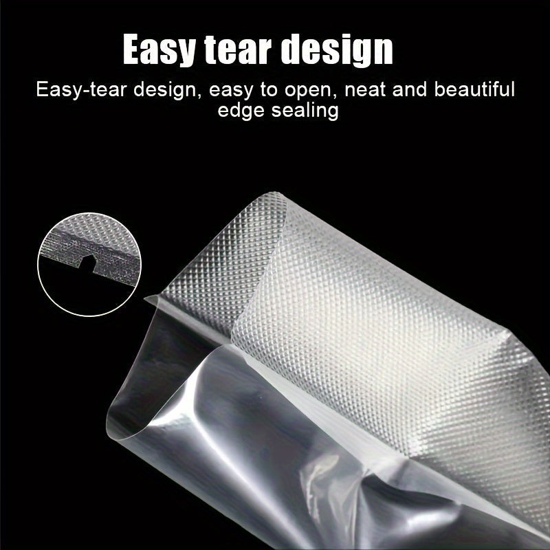 Specifically designed for vacuum sealing bags with a mesh pattern.