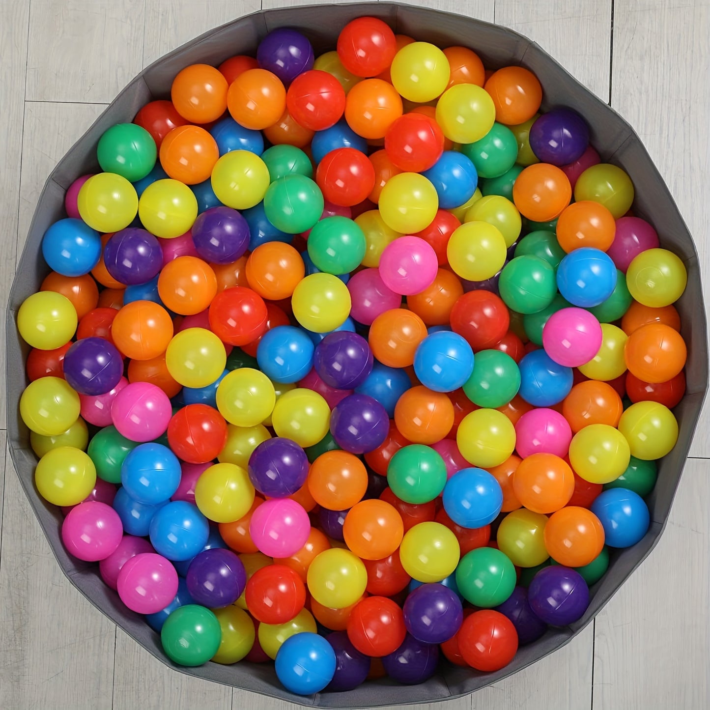 Improve coordination and motor skills with 120 non-toxic colorful ocean balls made from durable PE material for youngsters.